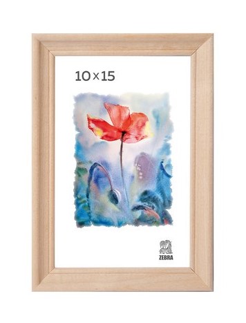 Фоторамка деревянная 10х15, бук цвет, (1500)