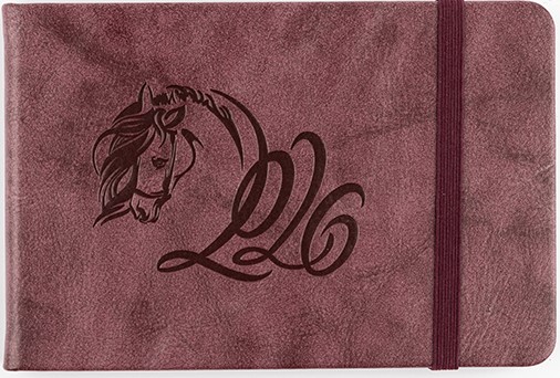 Планинг датированный 2026, НЕАПОЛЬ каштановый бургунди, 160х105 мм, 64 листа, 310101