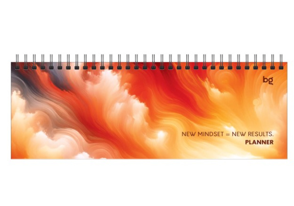 Планинг недатированный 56 листов, 285х100 мм, картон, BG 'Образ мышления', ПН-КРТ_62843